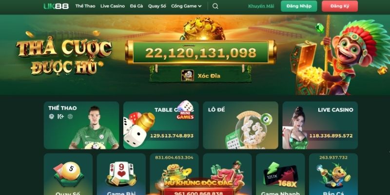 Tổng quan về nhà cái UK88